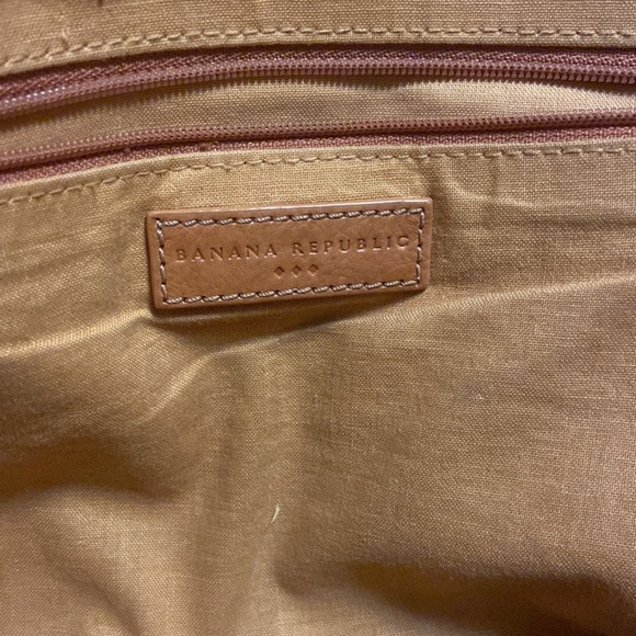 Banana Republic Tan Leather Women's Bag - Picture 4 of 7